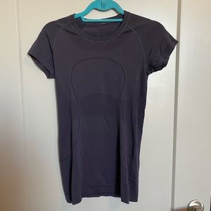 Lululemon Swiftly tech short sleeve size 6 black